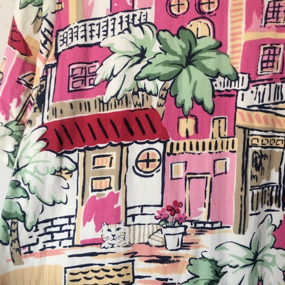 Alfred Dunner Pink Cat Coastal Vacation Shirt - Picture 6 of 12